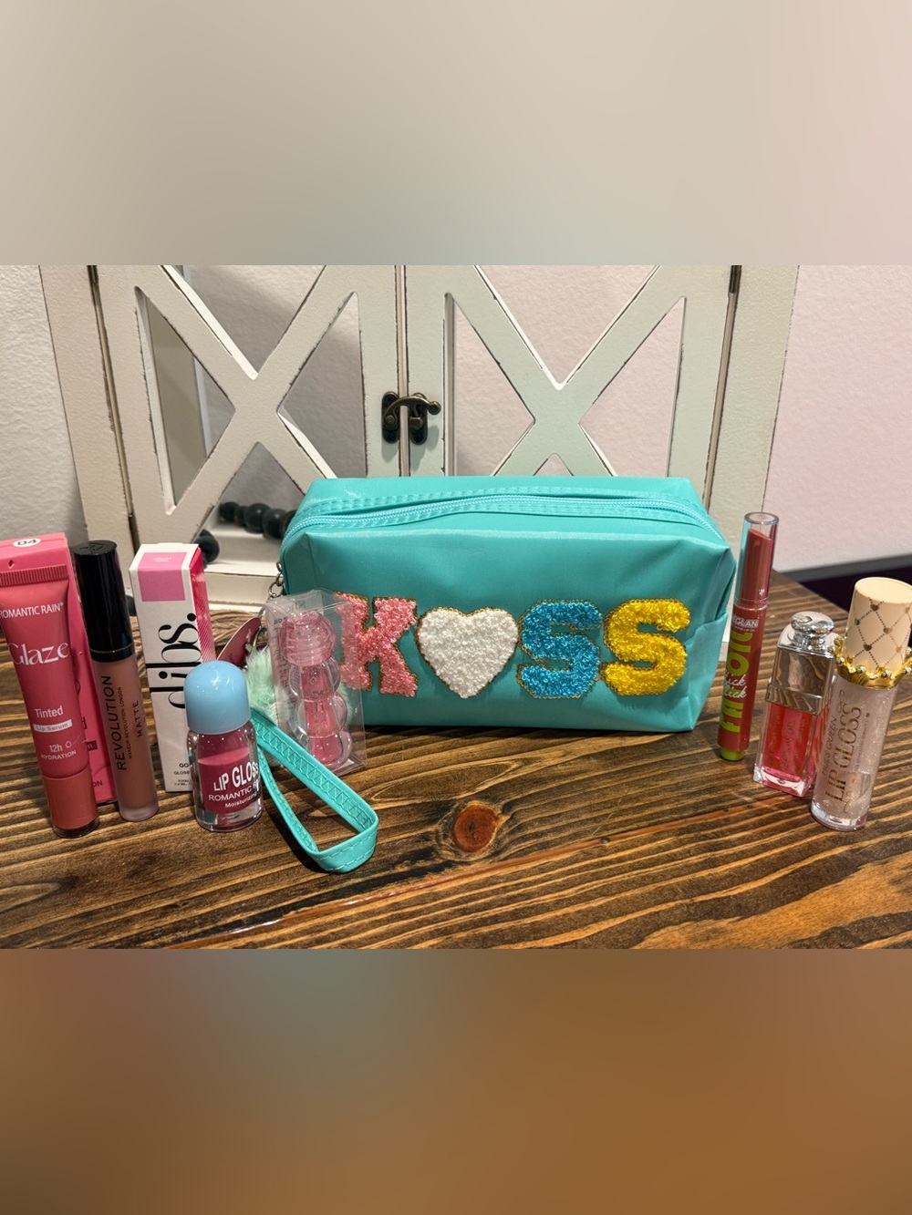 Lip Bundle w/ 'K♥SS' Cosmetic Pouch